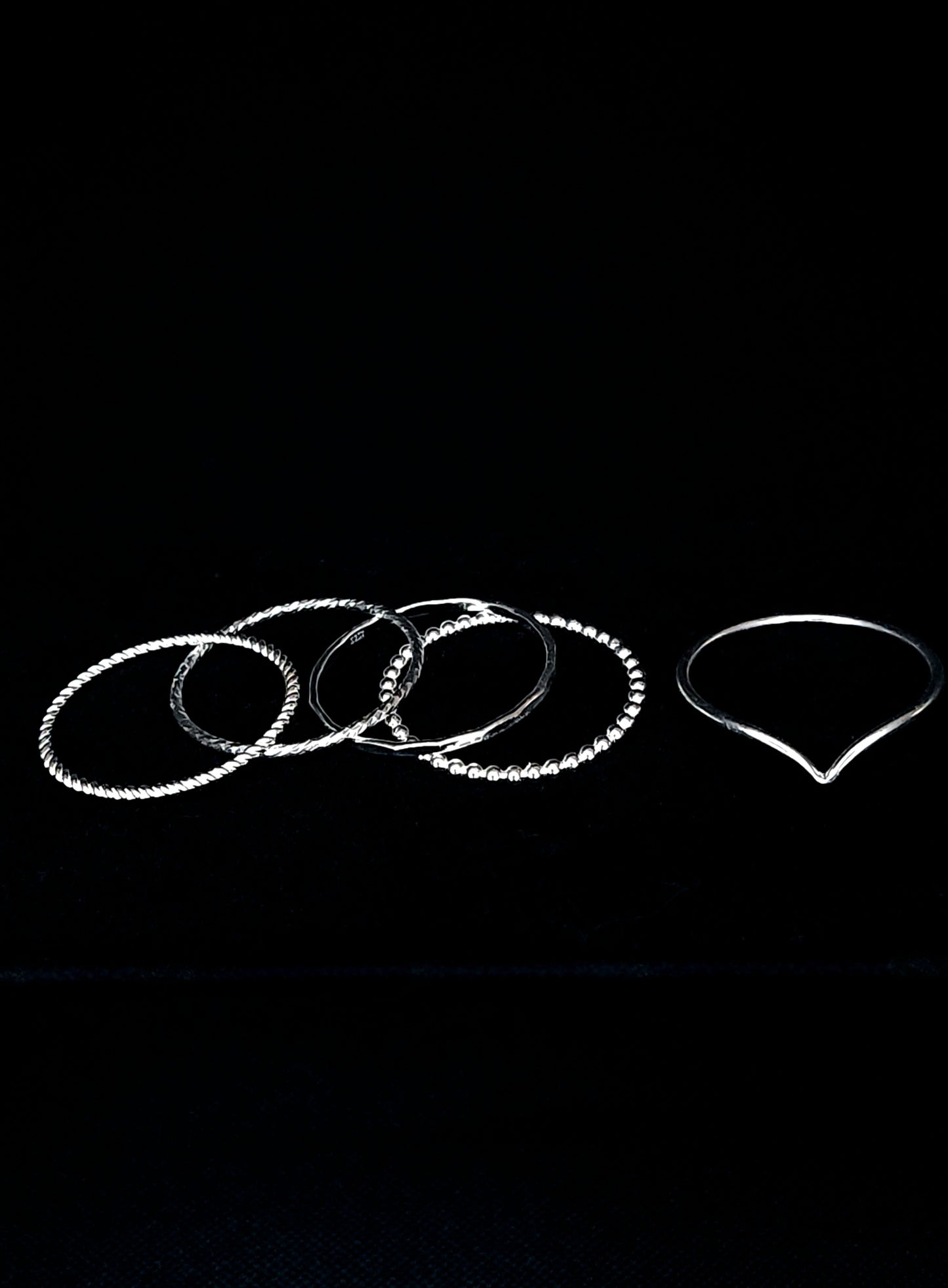 Stackable Silver Rings