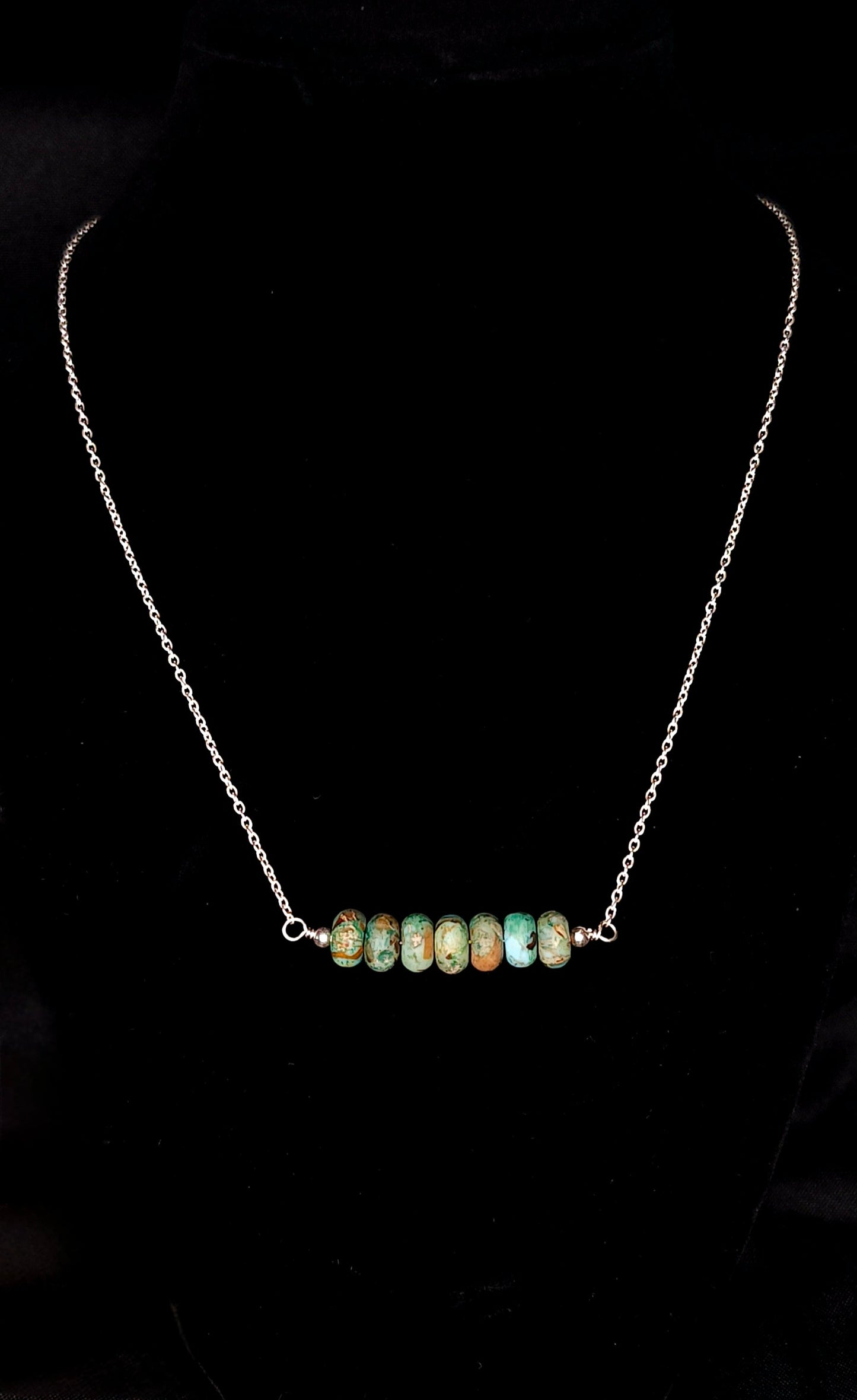Jasper Bar Necklace