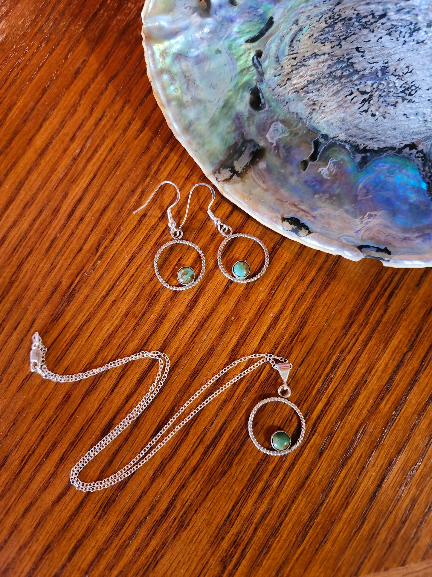 Reata Earrings with Turquoise