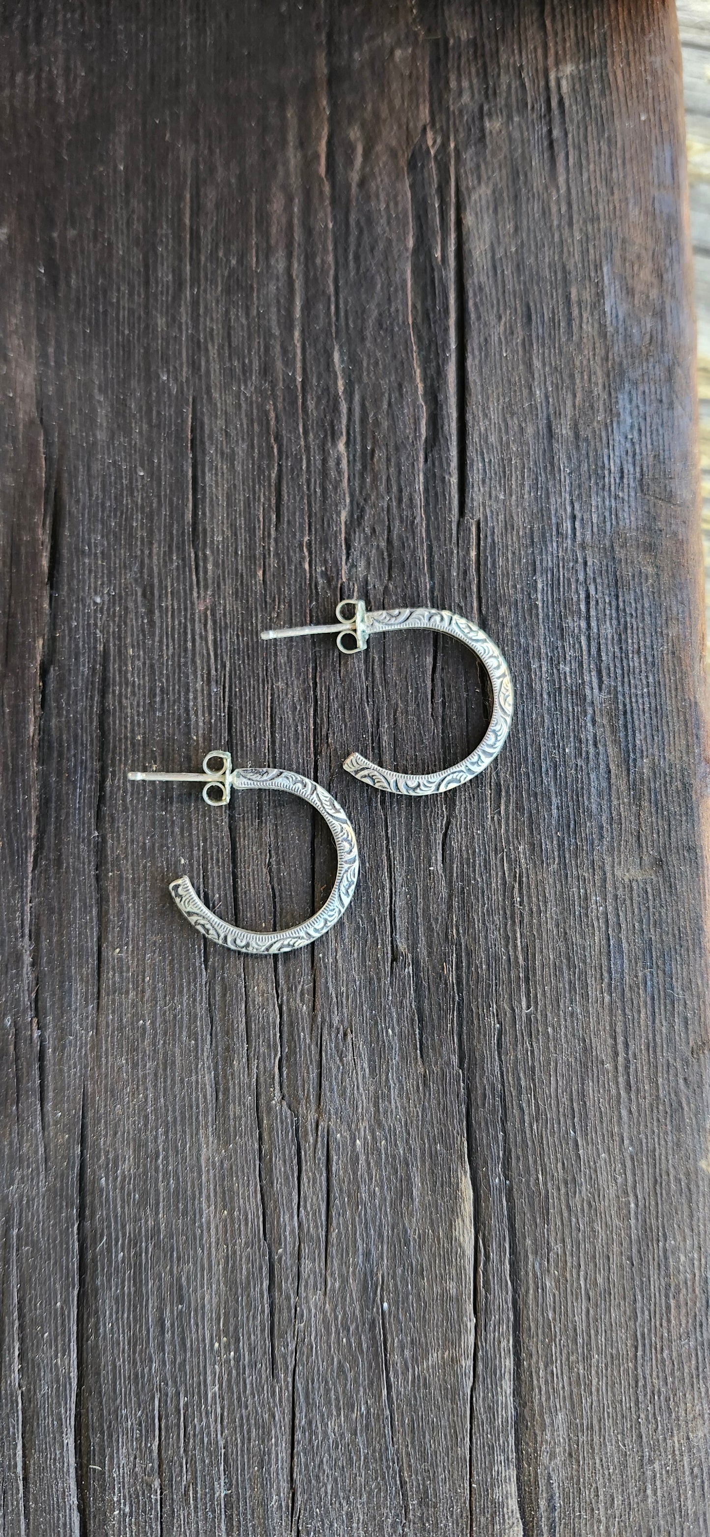 Patterned Hoops