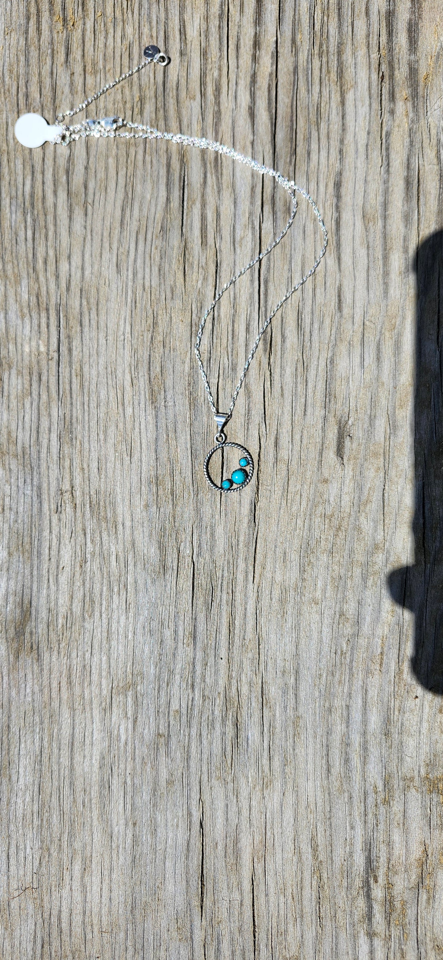 Reata Necklace with Tres Turquoise