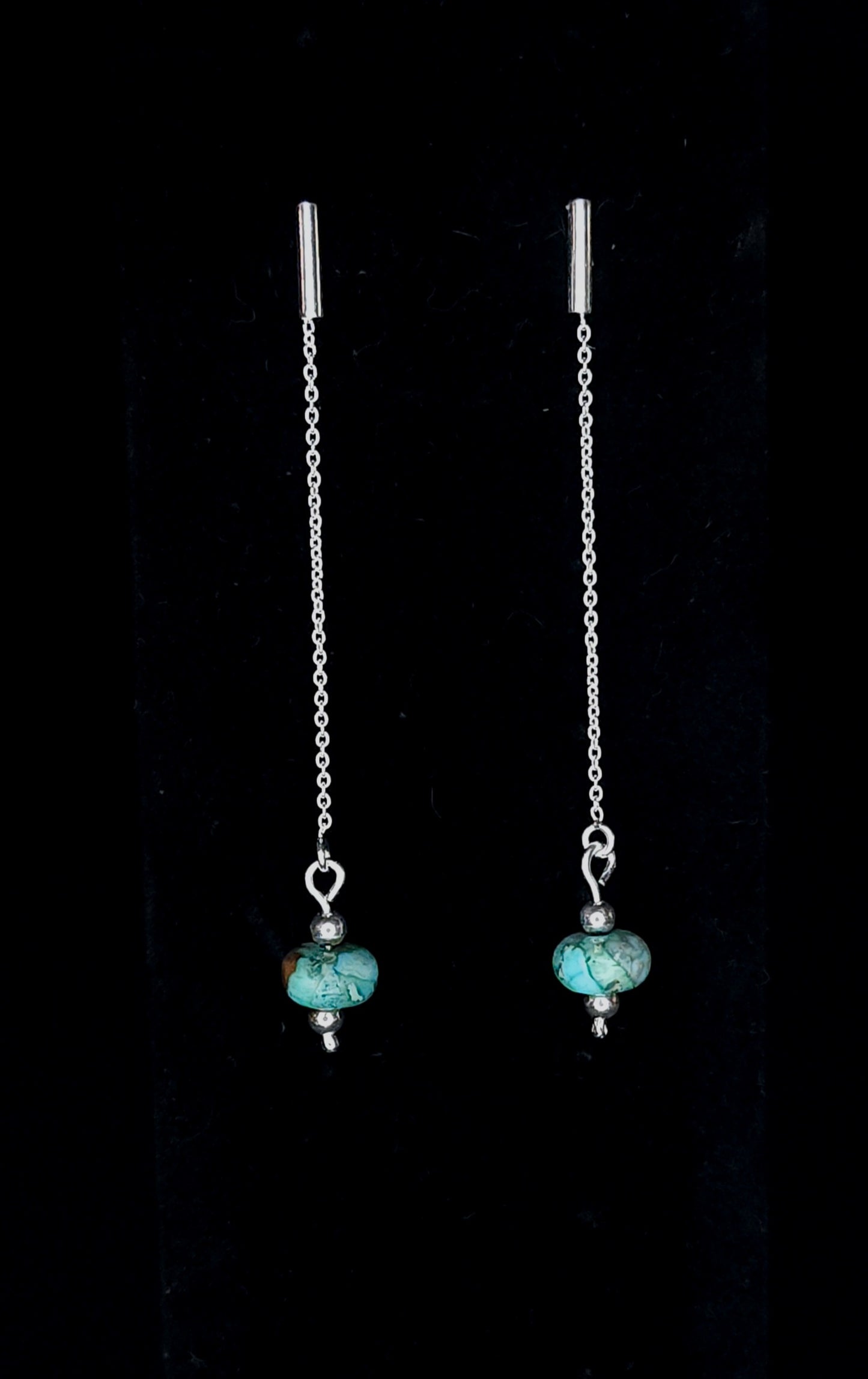 Jasper Duster Earrings