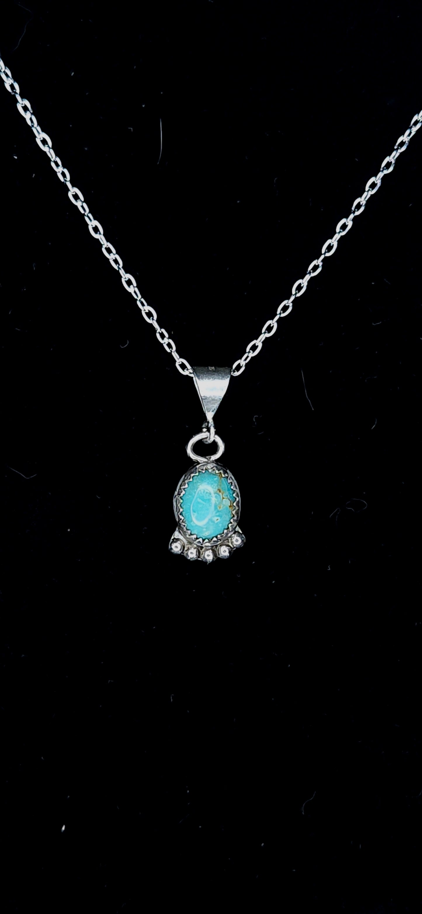 Kingman Half Beaded Necklace