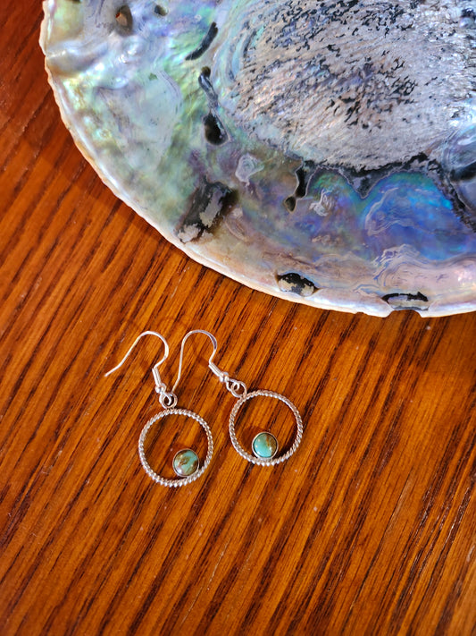 Reata Earrings with Turquoise