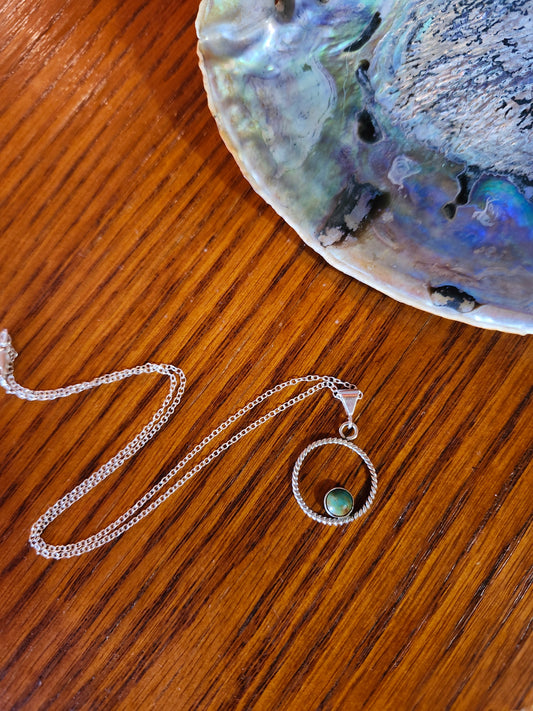 Reata Necklace with Turquoise