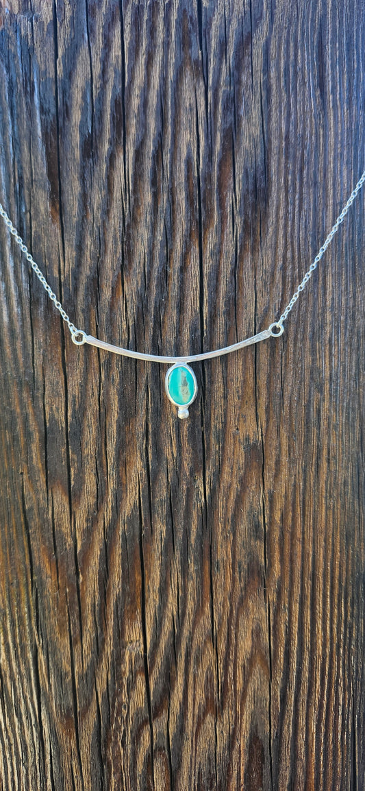 Bar Turquoise Necklace